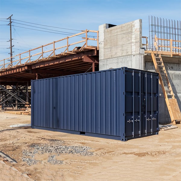 we offer specialized construction site storage containers designed specifically for storing hazardous materials